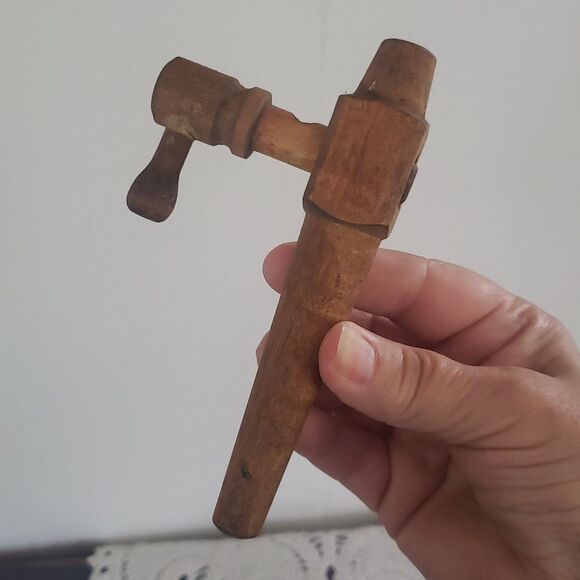 Vintage Lot of 3 Wooden Beer Wine Whiskey Keg Barrell Tap Spigot Spouts - Picture 7 of 11